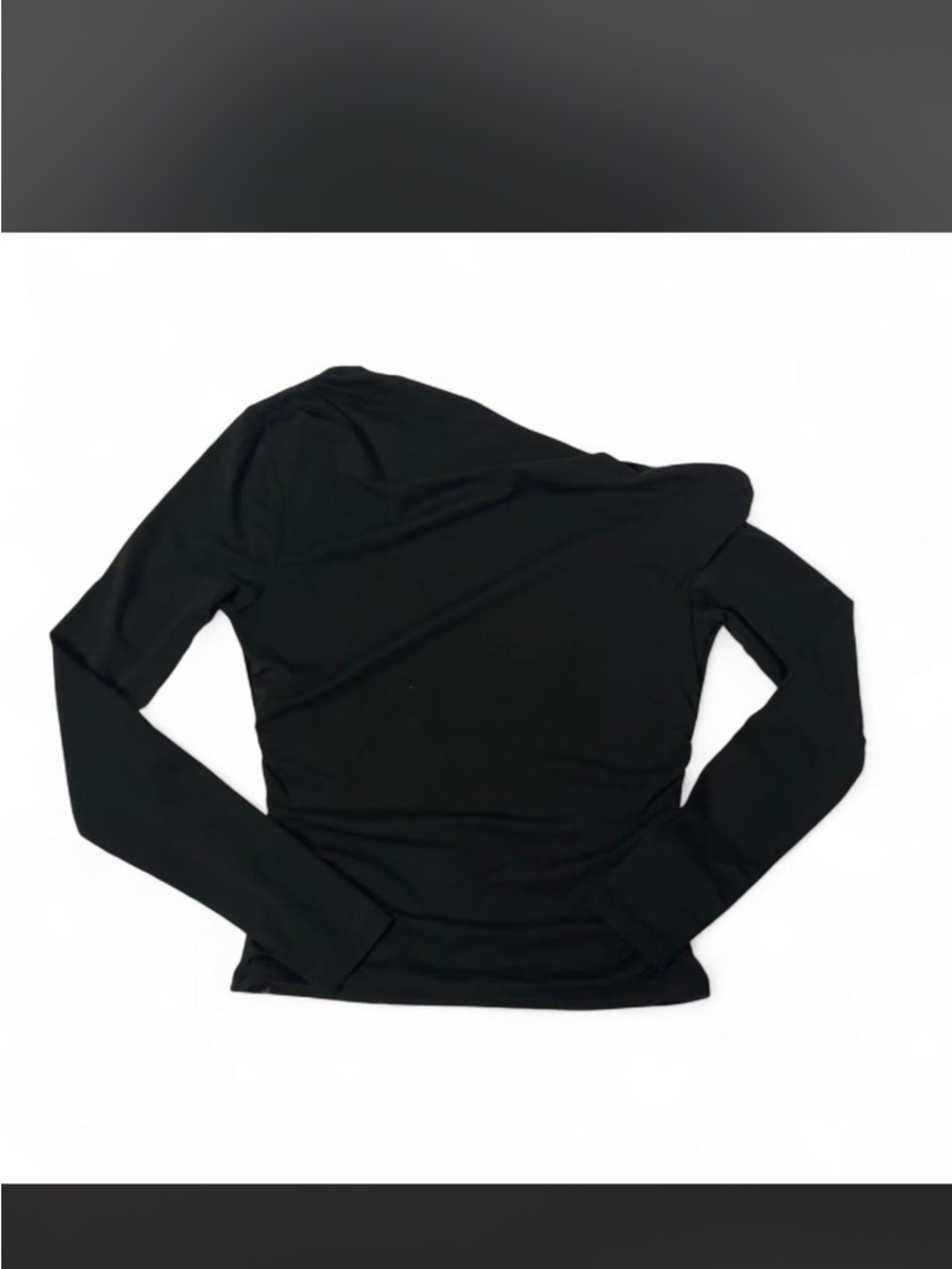 ABERCROMBIE & FITCH- Women's off the shoulder long sleeve stop- Size: S- NWOT